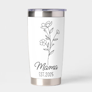 Botella Aislada Mama Tumbler, Regalos personalizados de Tumbler pa