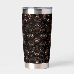 Botella Aislada Mandala de la Edad de Bronce