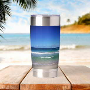 Botella Aislada Mar de Punta Cana, República Dominicana