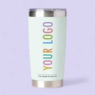 Botella Aislada Marca de logotipo de la Compañía de Tumbler Aislad