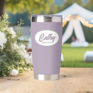 Botella Aislada Mauve Stylist Boda Bridesmaid