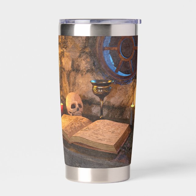 Botella Aislada Medieval Fantasy Wizard's Study (Izquierdo)