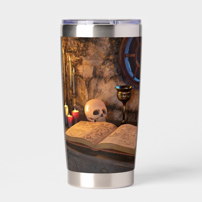 Botella Aislada Medieval Fantasy Wizard's Study (Frente)