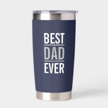 Mejor Papá Nunca | Azul marino moderno
