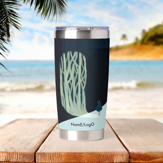 Botella Aislada metáfora_7_una niña en el bosque (Playa (girada))