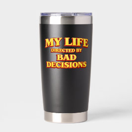 Botella Aislada Mi vida dirigida por el diseño de películas de mal