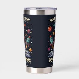 Botella Aislada Miracle M, Hot Pink Insulated Tumbler, Monogram