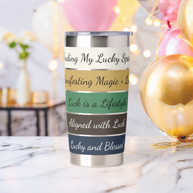 Botella Aislada Modern St. Patrick’s Day Gradient (Despedida de soltero)