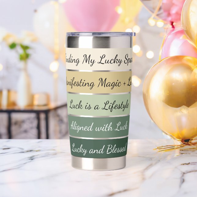 Botella Aislada Modern St. Patrick’s Day Gradient (Despedida de soltero)