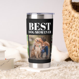 Botella Aislada Moderna madre de perro negra mejor que nunca 3 Col