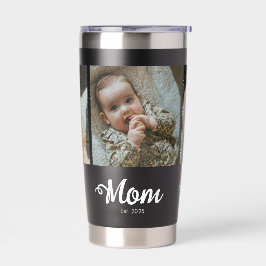 Botella Aislada Mom Established Modern Bold Script Black 3 Photo