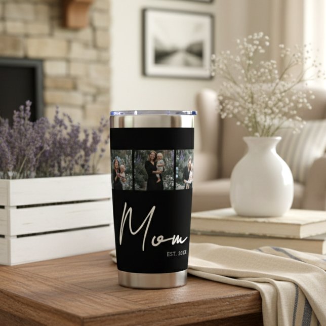 Botella Aislada Mom Established Script Black 3 Photo (Subido por el creador)