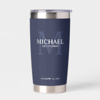 Monograma masculino personalizado y Groomsmen de n