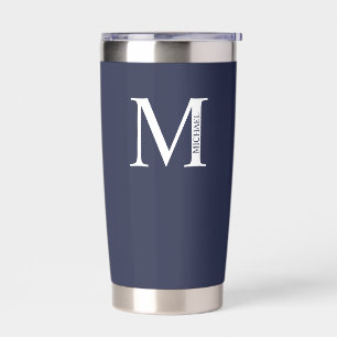 Botella Aislada Monograma y nombre personalizados