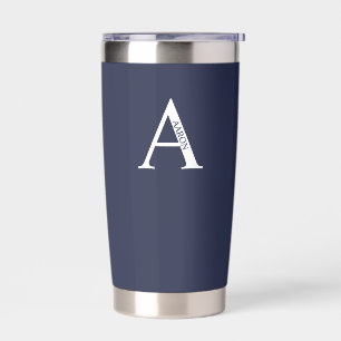 Botella Aislada Monograma y nombre personalizados