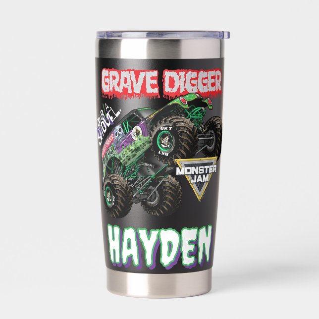Botella Aislada Monster Jam Grave Digger (Izquierdo)