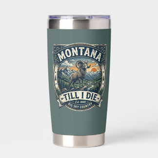 Botella Aislada “Montana Hasta que Me Muera”
