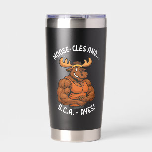 Botella Aislada Moose-cles y BCAAs – Divertido entrenamiento de al