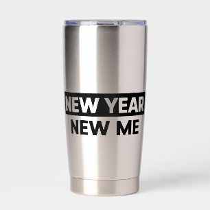 Botella Aislada Nueva cita motivacional inspiradora para el año nu