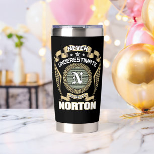 BOTELLA AISLADA NUNCA_SUBESTIMES_EL_PODER_DE_UN_NORTON