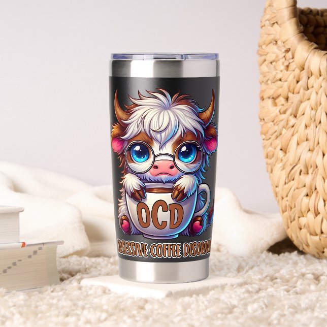 Botella Aislada Obsessive Coffee Disorder  (Sala de estar (girado))