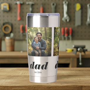 Botella Aislada Papá Estableció Moderno 3 Foto
