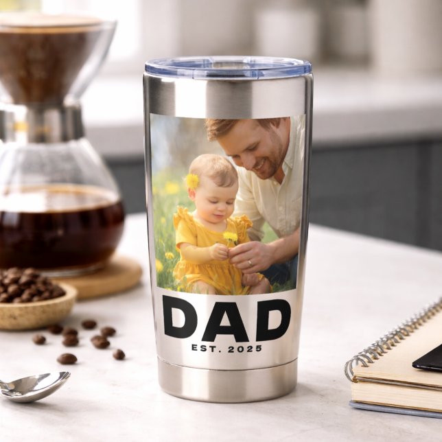 Botella Aislada Papá Estableció Negrita 2 Foto Acero Inoxidable  (Subido por el creador)