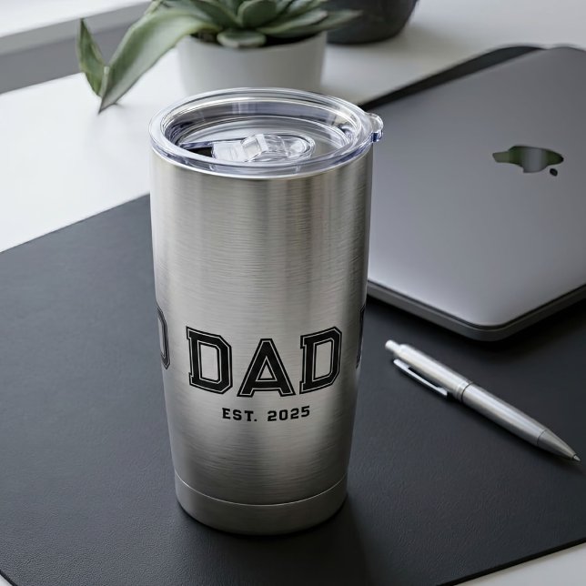 Botella Aislada Papá Estableció Nuevo Regalo para Papá (Subido por el creador)