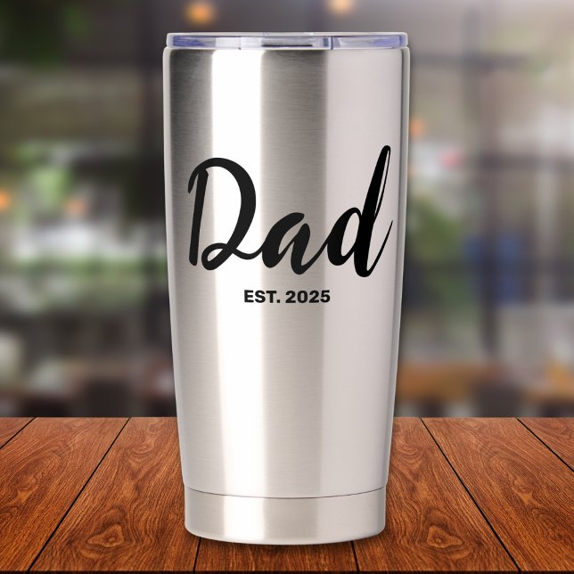 Botella Aislada Papá Estableció Nuevo Regalo para Papá (Subido por el creador)