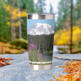 Botella Aislada Parque nacional Mount Rainier Wildflowers