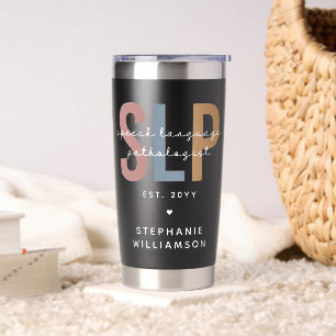 Botella Aislada Patólogo del lenguaje del lenguaje del lenguaje de