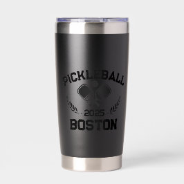 Botella Aislada Personalizado de Pickleball Boston 2025