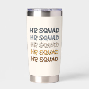 Botella Aislada Personalizado de Recursos Humanos Squad: regalos d
