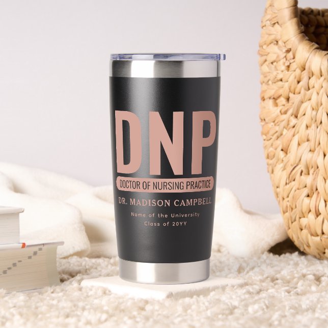 Botella Aislada Personalizado DNP Médica de la práctica de Enferme (Sala de estar)