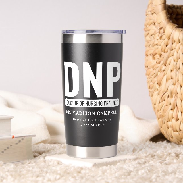 Botella Aislada Personalizado DNP Médica de la práctica de Enferme (Sala de estar)