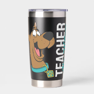Botella Aislada Personalizado Profesor Scooby-Doo Happy Face