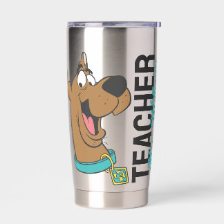 Botella Aislada Personalizado | Profesor Scooby-Doo Happy Face