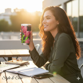 Botella Aislada Personalized Modern Image Custom Insulated Tumbler