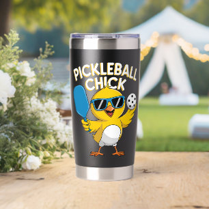 Botella Aislada Pickle ball Pickleball Pollita