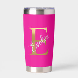 Botella Aislada Pink E, Evolve Travel Tumbler