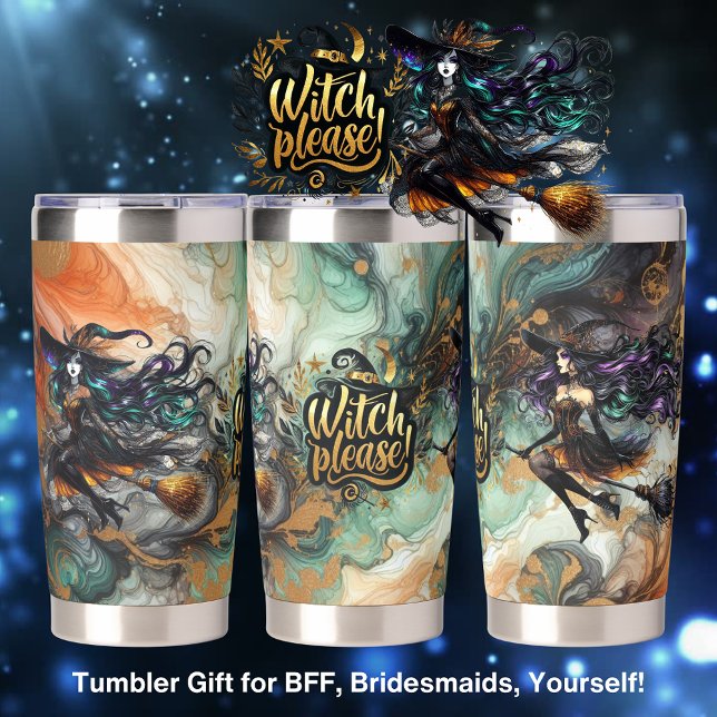Botella Aislada 🧙 ‍ ♀️ POR FAVOR. BFF gótico pagano de Halloween (Subido por el creador)