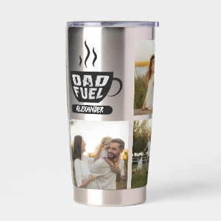 Botella Aislada Regalo de foto divertido para papá combustible par