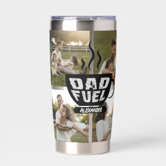 Botella Aislada Regalo de foto divertido para papá combustible par