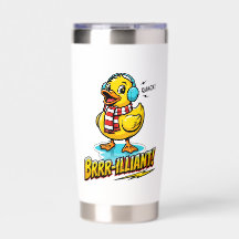 Regalo de pato de invierno Brrr-illiant, nombre pe