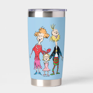Botella Aislada Retrato de la familia de Cindy Lou Who