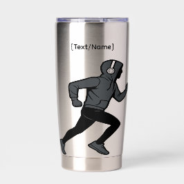 Botella Aislada Runner Lifestyle Thermal Tumbler | Add Text/Name