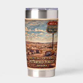 Botella Aislada Ruta 66 Centenario Desierto de Arizona