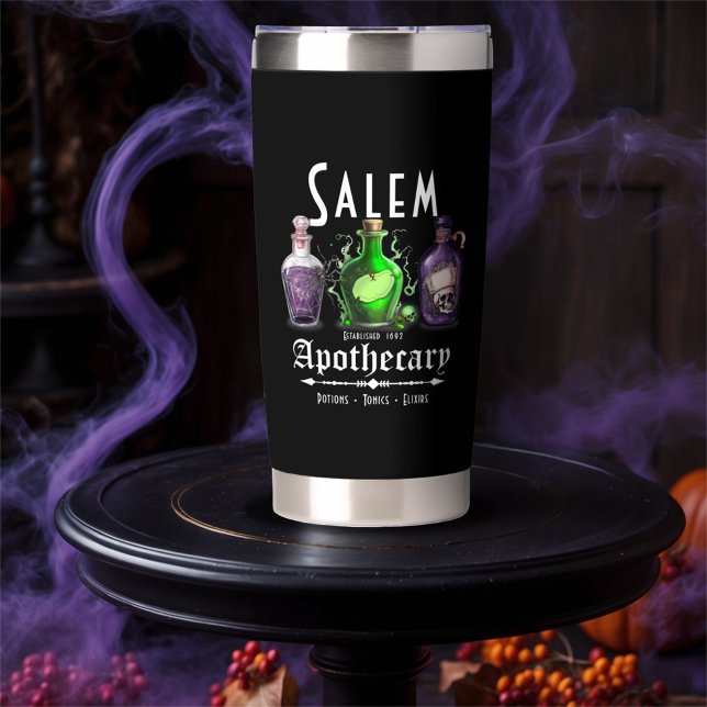Botella Aislada Salem de Halloween Potions Apothecary Tonics Elixi (Subido por el creador)