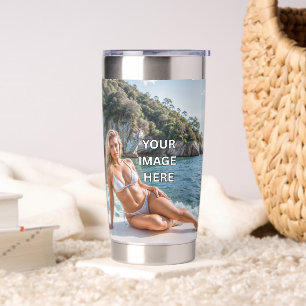 Botella Aislada ¡SIP! ☕ Taza térmica personalizada – Diseño calien