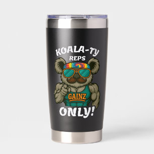 Botella Aislada Solo Representantes de Koala – Divertido Entrenami